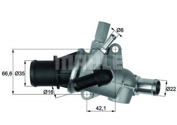 MAHLE ORIGINAL TI 161 88
