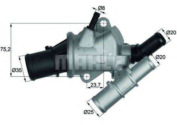 MAHLE ORIGINAL TI 179 88