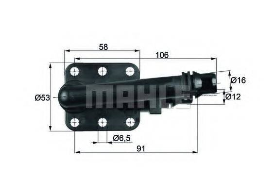 MAHLE ORIGINAL 1.422.82 Термостат, масляне охолодження