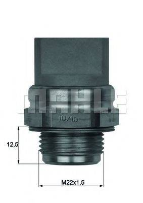 MAHLE ORIGINAL 8.170.27 Термивимикач, вентилятор радіатора