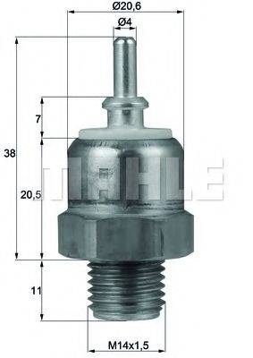 MAHLE ORIGINAL TSW 45