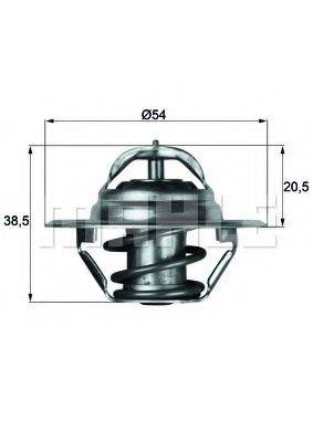MAHLE ORIGINAL 1.070.83 Термостат, охолоджуюча рідина