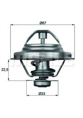 MAHLE ORIGINAL TX 24 87D