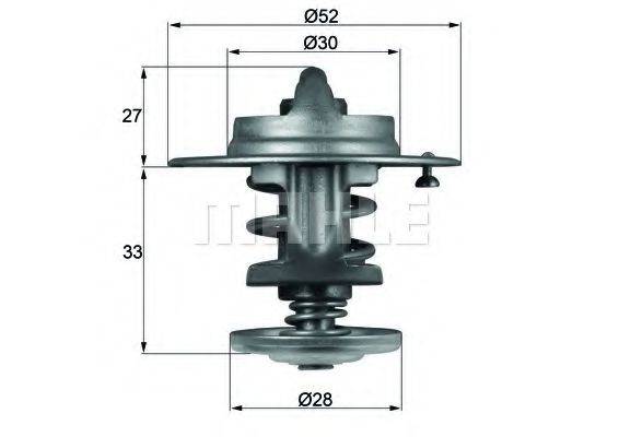 MAHLE ORIGINAL TX 39 88