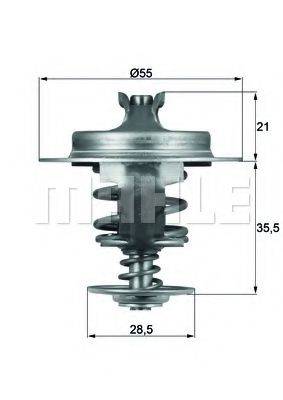 MAHLE ORIGINAL TX 67 83D