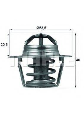 MAHLE ORIGINAL TX 91 89D