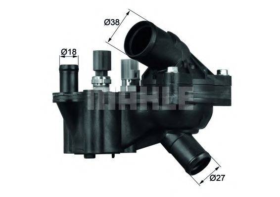 MAHLE ORIGINAL 2.155.92 Термостат, охолоджуюча рідина