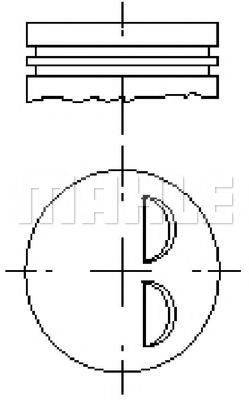 KOLBENSCHMIDT 97028800 Поршень