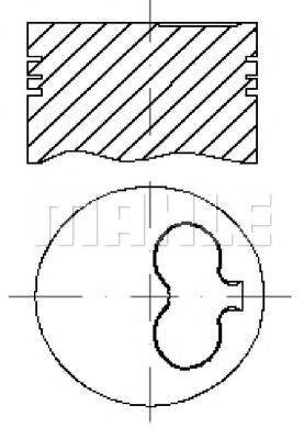 VW V03758233 Поршень