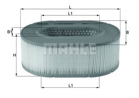 MAHLE ORIGINAL LX 2535
