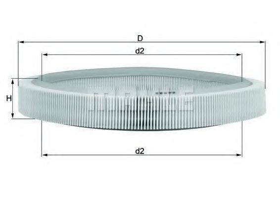 MAHLE ORIGINAL LX 65