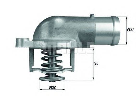MAHLE ORIGINAL TI 212 87D