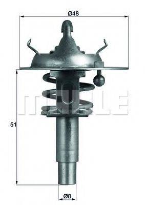 MAHLE ORIGINAL TX 106 90D