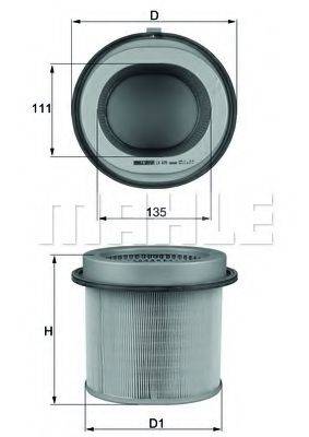 MAHLE ORIGINAL LX 670