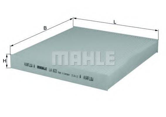 MAHLE ORIGINAL LA 833