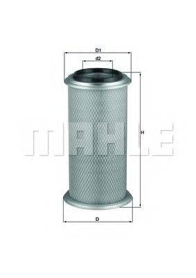 MAHLE ORIGINAL LX 651