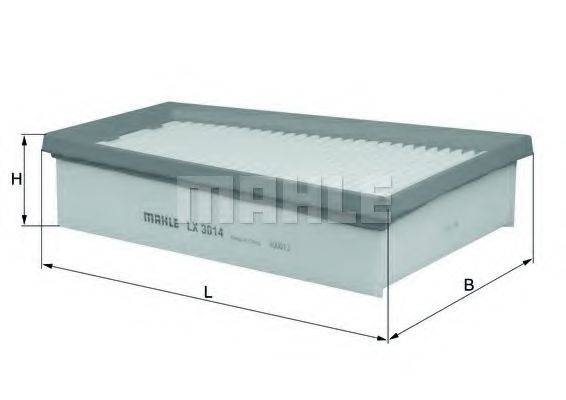 MAHLE ORIGINAL LX 3014