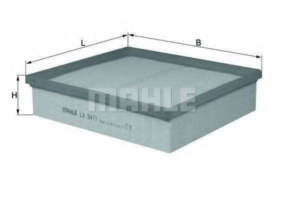 MAHLE ORIGINAL LX 3471