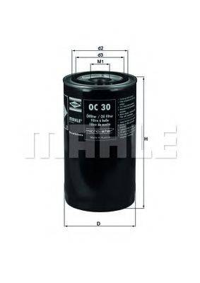 MAHLE ORIGINAL OC 30