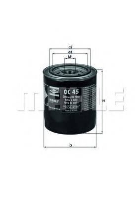 MAHLE ORIGINAL OC 45