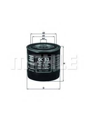 MAHLE ORIGINAL OC 53