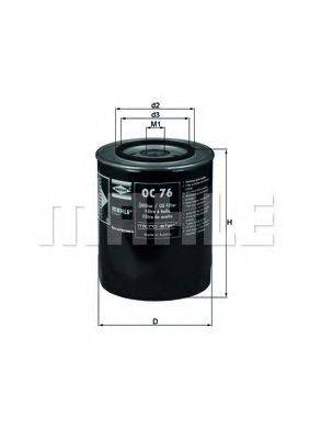 MAHLE ORIGINAL OC 76