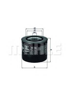 MAHLE ORIGINAL OC 86