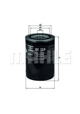 MAHLE ORIGINAL OC 134