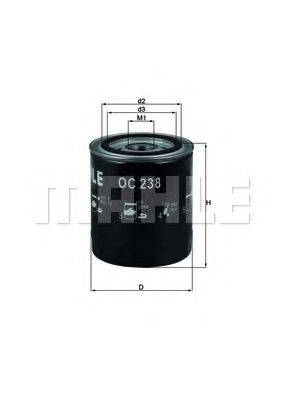 MAHLE ORIGINAL OC 238