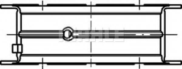 OPEL 90 467 979 Підшипник колінвалу