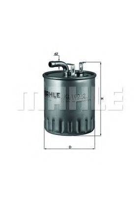 MAHLE ORIGINAL KL 100/2