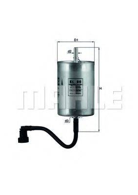 MAHLE ORIGINAL KL 80