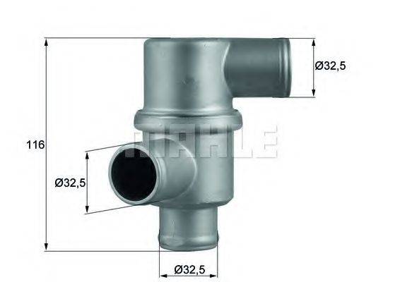 MAHLE ORIGINAL TH 37 80