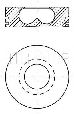 MAHLE ORIGINAL 2330201 Поршень