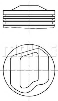 MAHLE ORIGINAL 082 75 02
