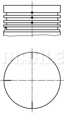 MAHLE ORIGINAL 022 04 00