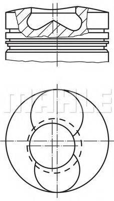 KOLBENSCHMIDT 91056600 Поршень