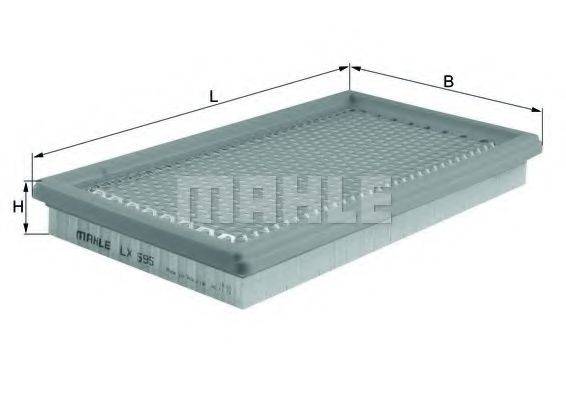 MAHLE ORIGINAL LX 595
