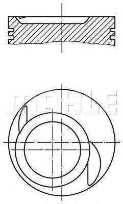 KOLBENSCHMIDT 91556620 Поршень