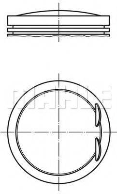 MAHLE ORIGINAL 001 07 00