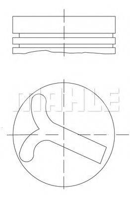 MAHLE ORIGINAL 640 57 00