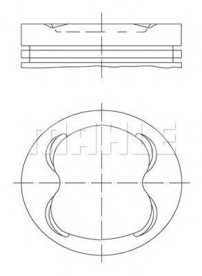 KOLBENSCHMIDT 40 06860 0 Поршень