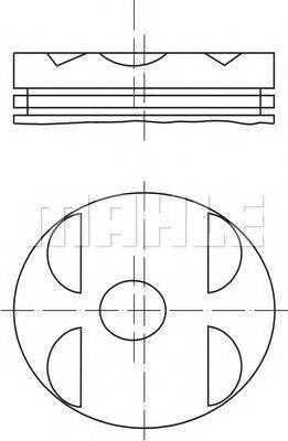 MAHLE ORIGINAL 001 04 00