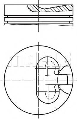 KOLBENSCHMIDT 90422620 Поршень
