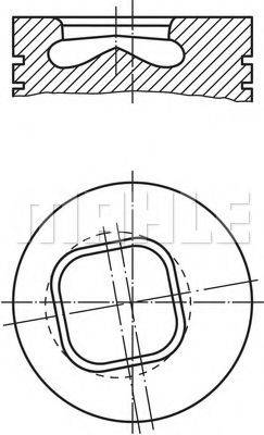KOLBENSCHMIDT 40055600 Поршень