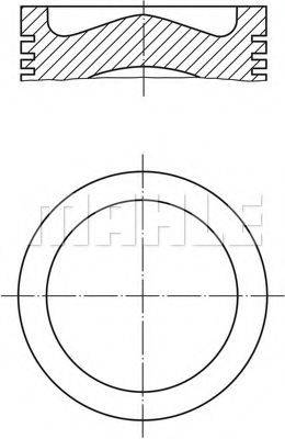MAHLE ORIGINAL 0387500 Поршень