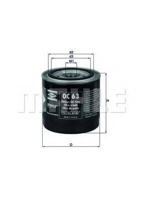 MAHLE ORIGINAL OC 63