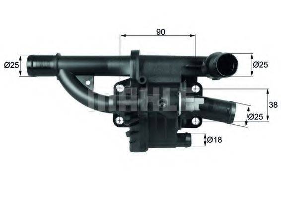 MAHLE ORIGINAL TH 40 83
