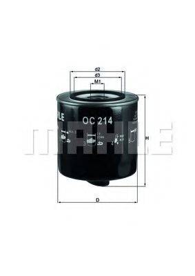 MAHLE ORIGINAL OC 214