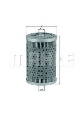 MAHLE ORIGINAL KX 9D